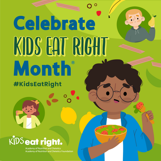 Kids Eat Right Month - Keeping Kids Active and Eating Healthy