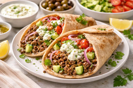 Greek Pita Wraps for Gut Health: A Balanced Meal Kids Will Love